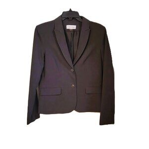 Calvin Klein Blazer. Charcoal. Size 8